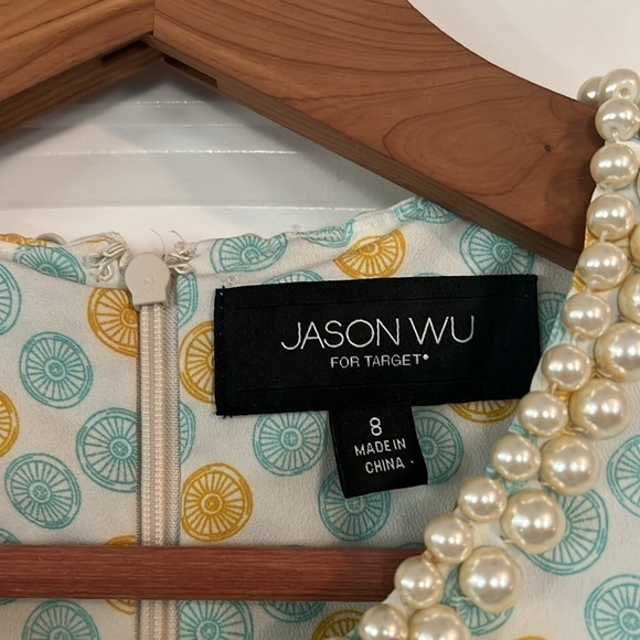 Jason Wu for Target Authentic Designer Chiffon Dress with Pearls Size 8 - Picture 5 of 8